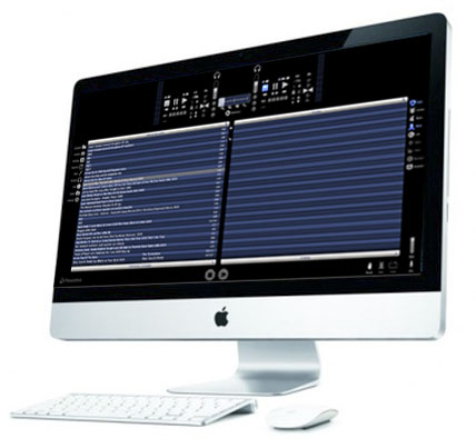 Apple Mac Computer in Studio with Software