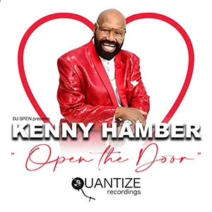 Kenny Hamber, with his new single, Open The Door (Various Mixes) out January 2023
