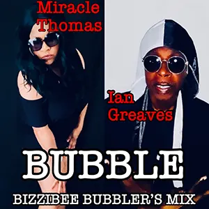 Miracle Thomas & Ian Greaves with their new single Bubble Bizzibee Bubbler's Mix) out June 2023